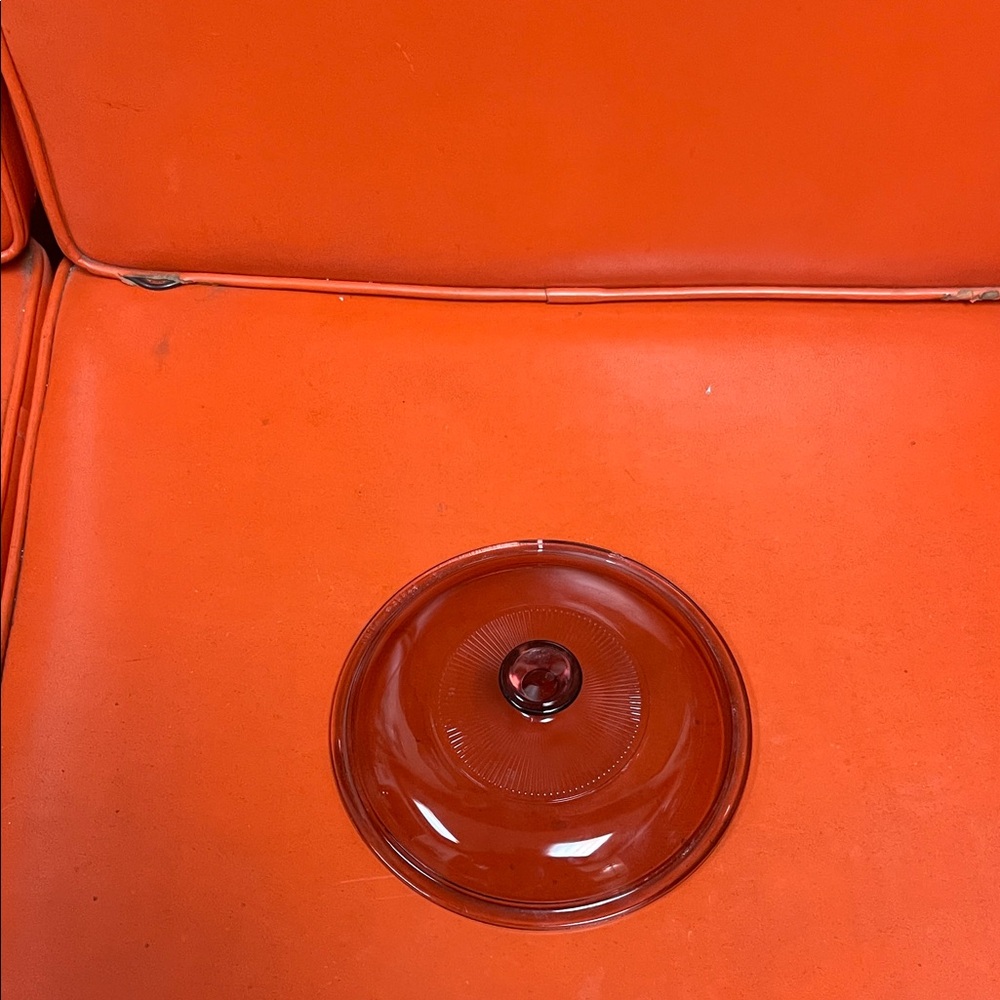 Rose Glass Lid